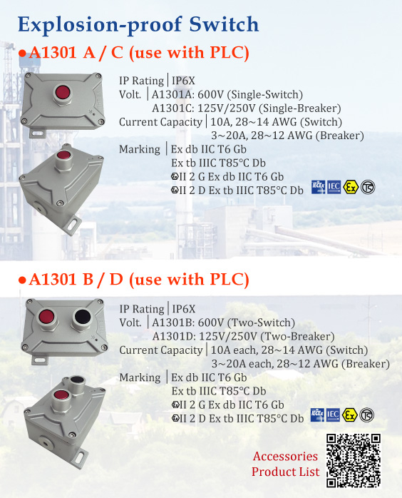 Explosion-proof Switch_A1301_THT-EX