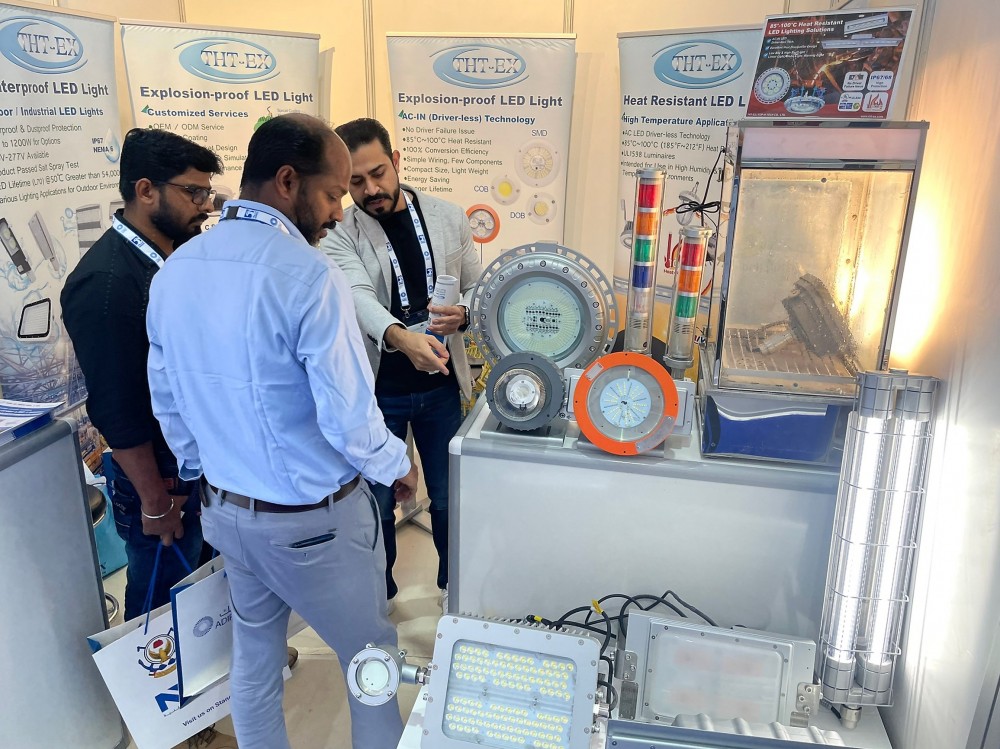 ADIPEC 2022, Explosion Proof Lighting, THT-EX