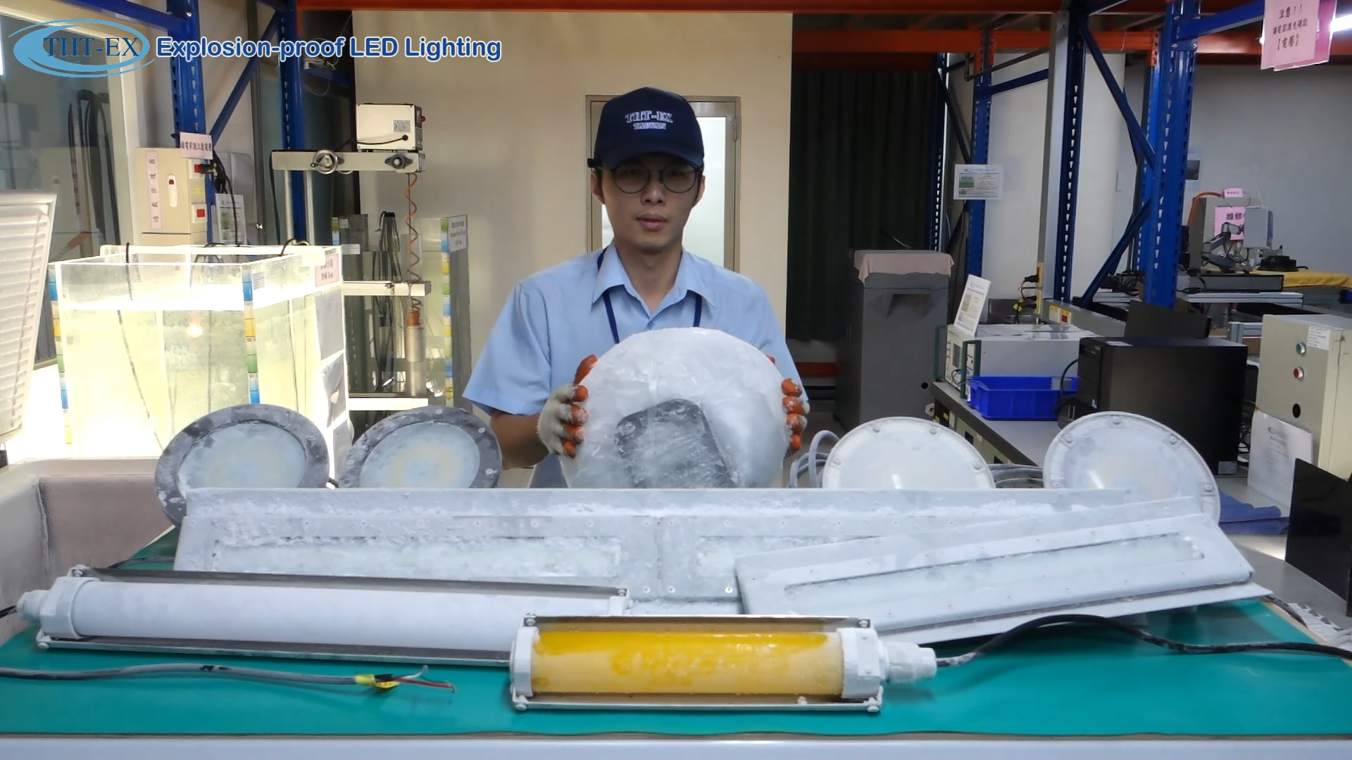 Explosion-proof LED Lighting -50℃ Frozen Test in 90 Days! (Low Temperature Resistant Challenge)