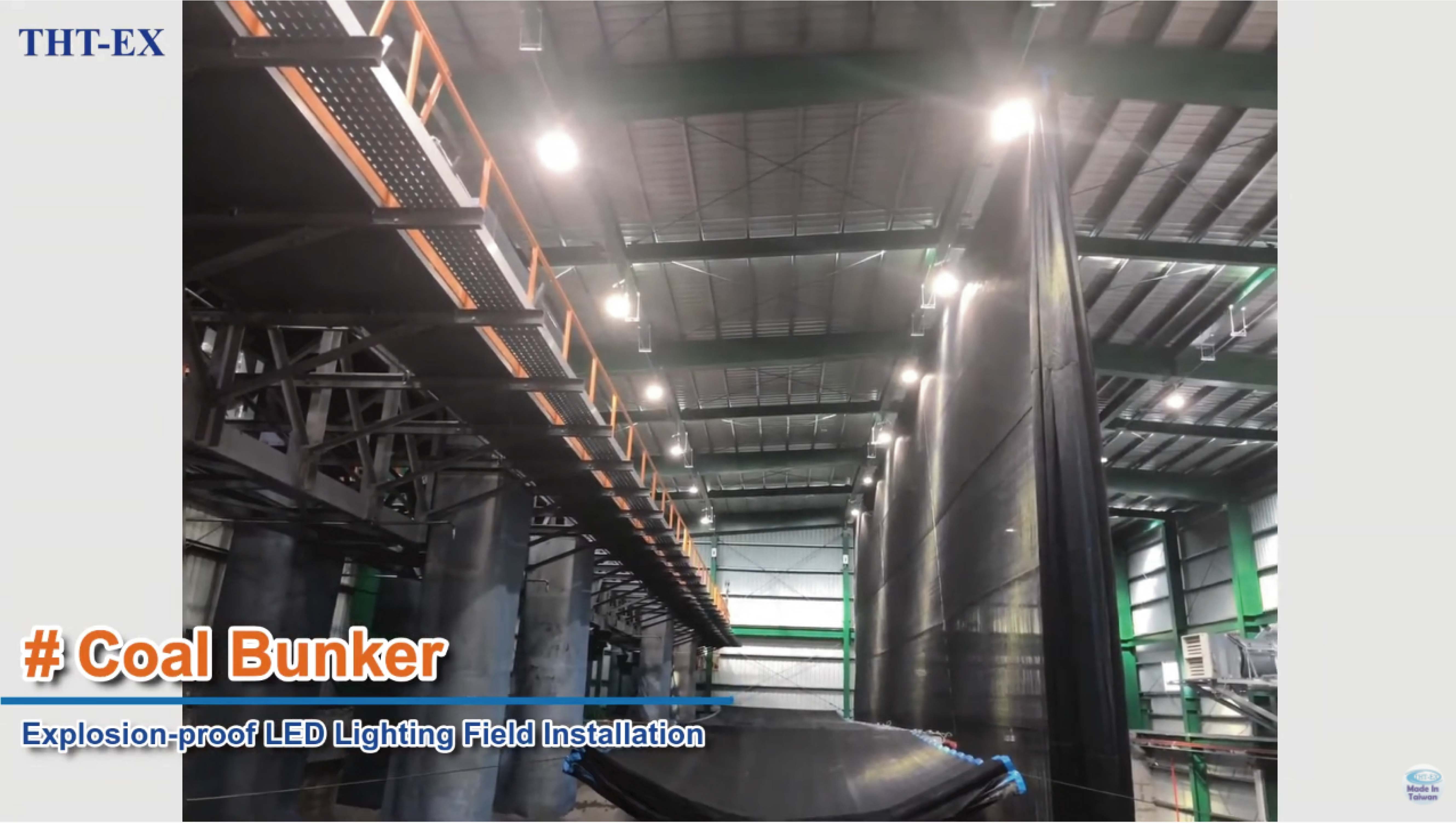 Industrial Lighting Solutions for Entire Plant of a Coal Bunker_THT-EX