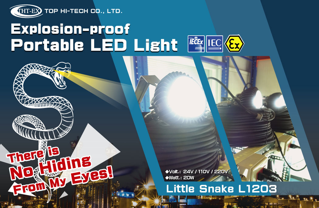Explosion-proof Portable LED Light - Model L1203