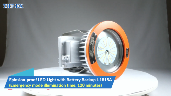  Explosion-proof LED Light with Battery Backup (Emergency Mode)_L1815A