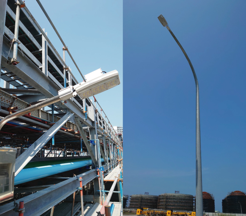  Case Sharing-Installation of Waterproof LED Street Light in Container Terminal