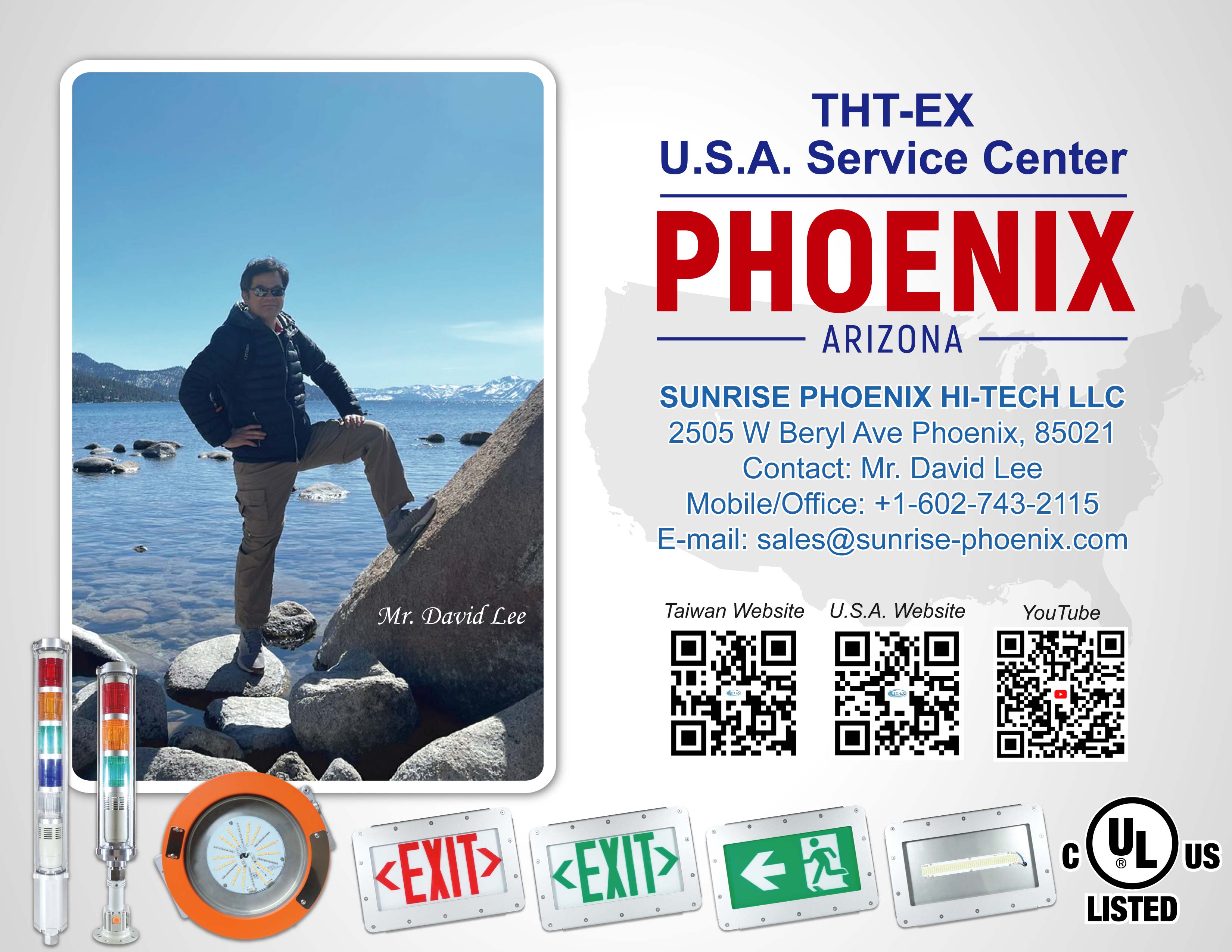 THT-EX New Service Center in Phoenix, Arizona, USA!