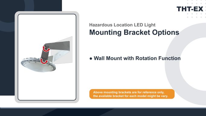 Easy to Install & Various Types of Explosion-proof Lighting Brackets!