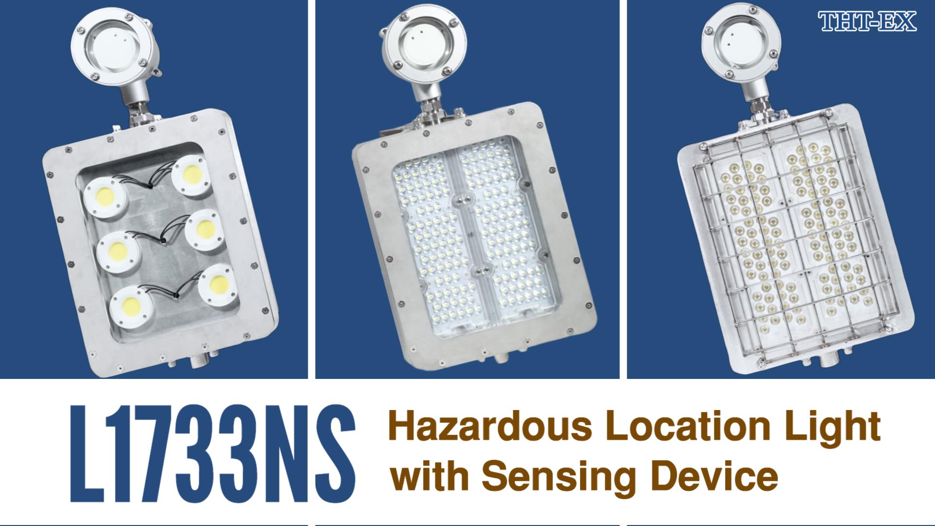 N.A. UL Certified Explosion-proof LED Light with Sensing Device - Model L1733NS