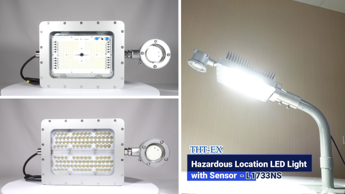 【Video】Product Display of LED Explosion Proof Light with Sensor- Model L1733NS