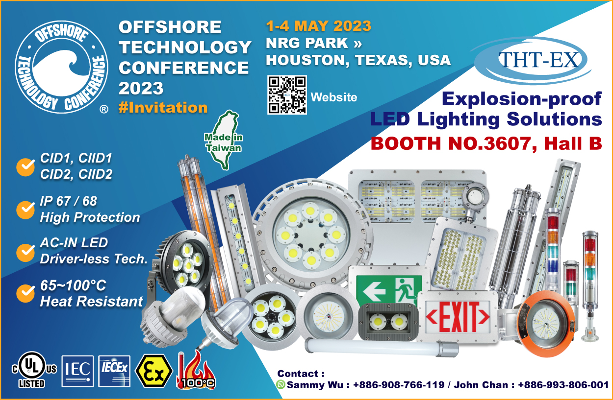 Welcome to Join Us at OTC2023 in Houston! THT-EX Booth No. 3607, Hall B
