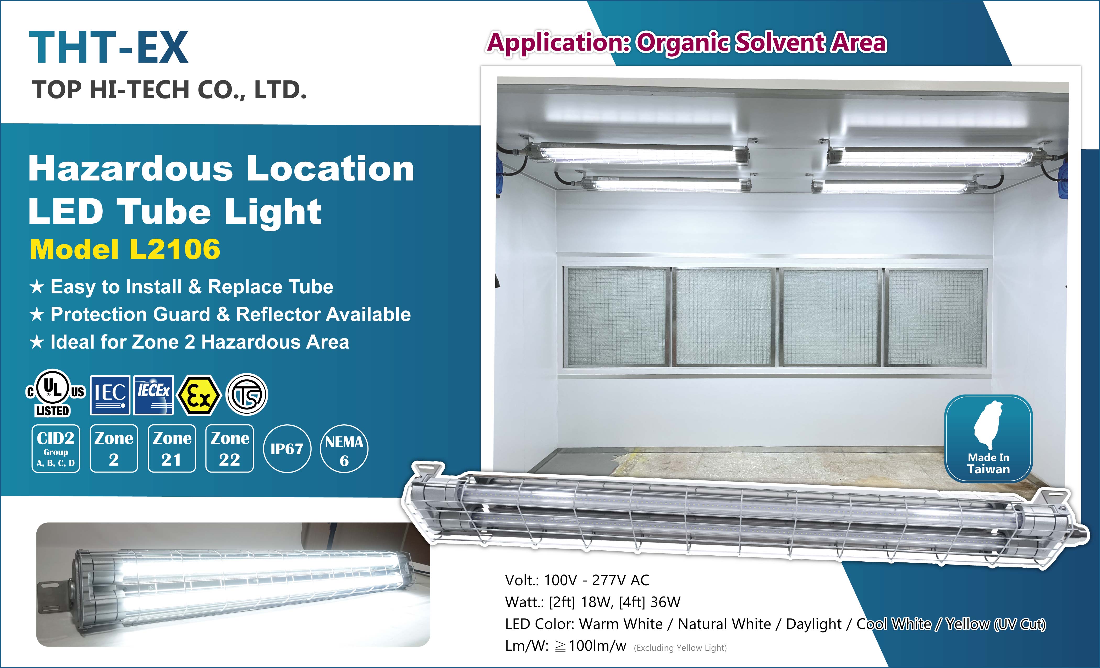 Case Sharing – Lighting Solutions for Flammable Material Storage Area