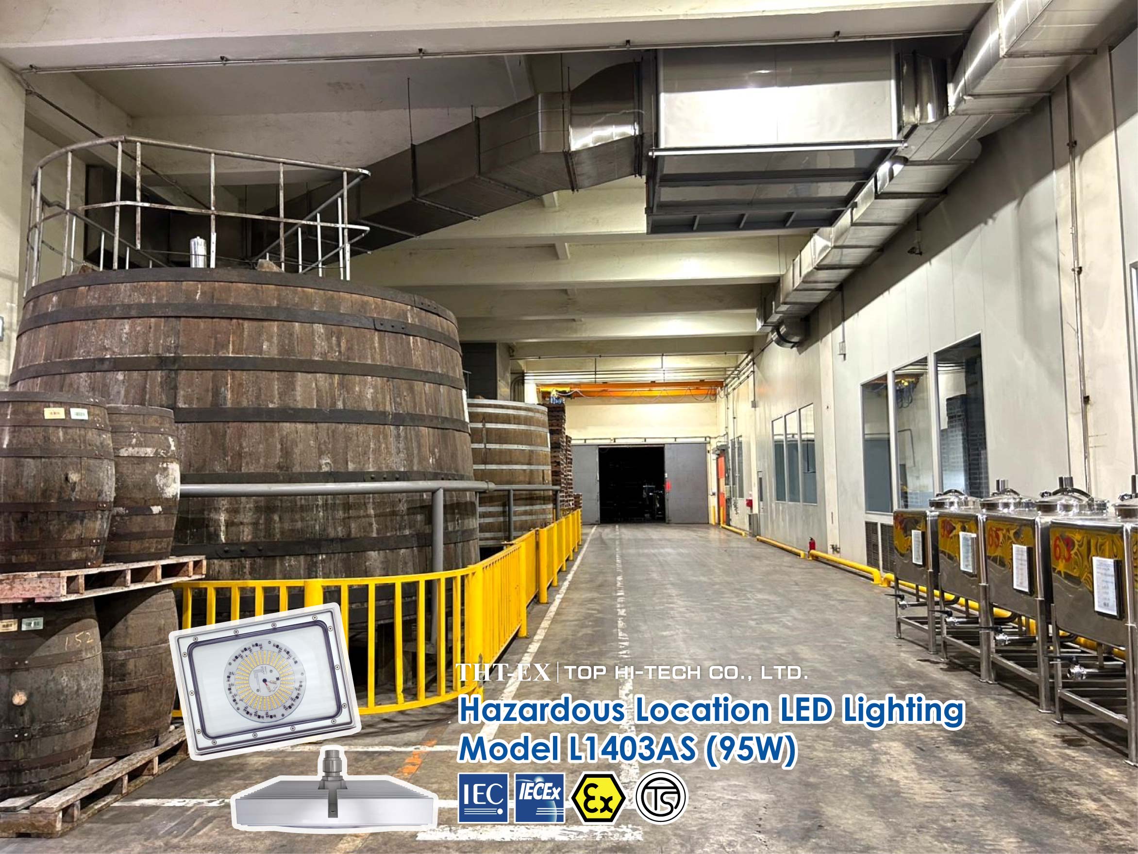 Enhancing Distillery Safety: The Importance of Explosion-Proof Lights & Safety Measures