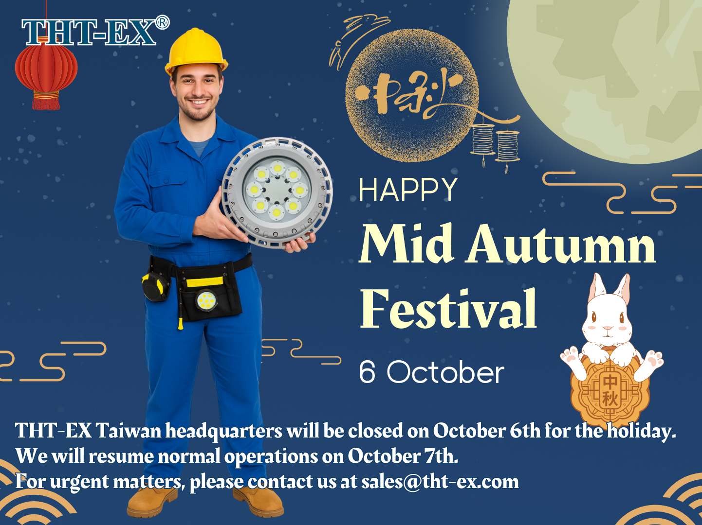 Mid-Autumn Holiday Notice