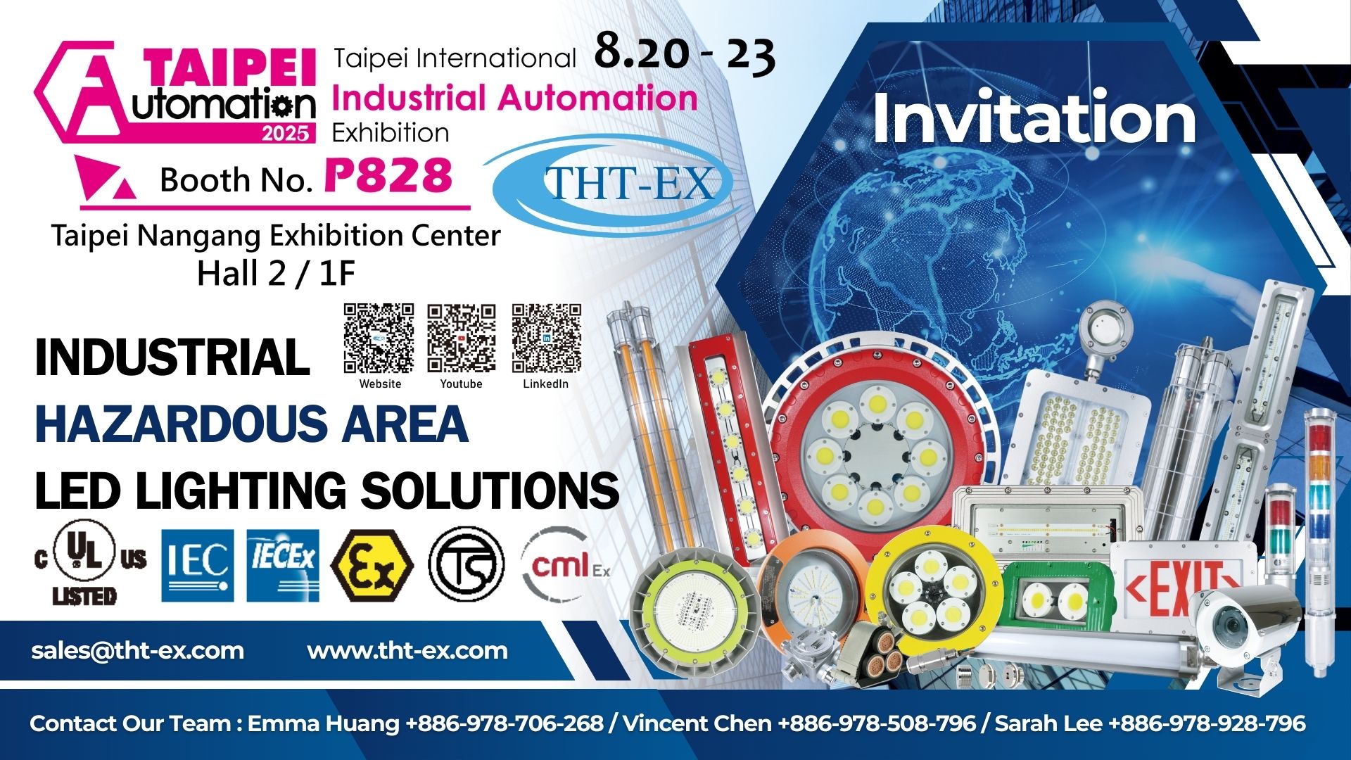 THT-EX at the 2025 Taipei International Automation Exhibition