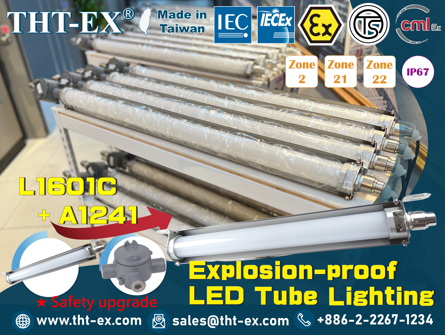 Zone 21 Cotton Fibers? Zone 2 Oil & Gas? One Light Solves It All!