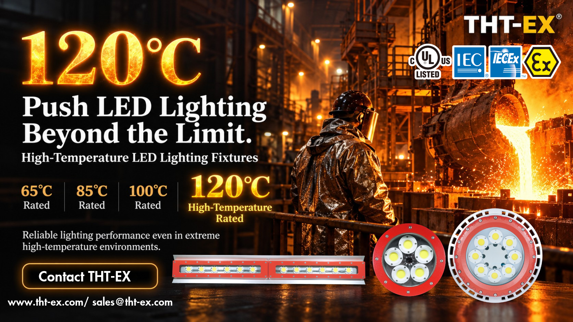 THT-EX High-Temperature LED Lighting THT-EX High-Temperature LED Lighting