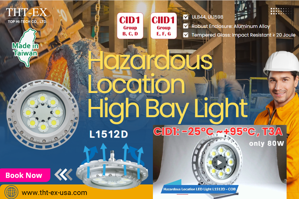 Breaking Limits: 95°C Certified Explosion-Proof Lighting for CID1 Zones