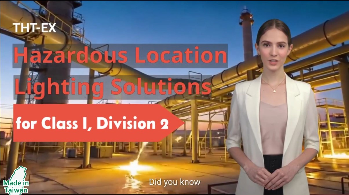 THT-EX Protect Your Facility: UL844 Explosion-Proof LED Lights for CID2