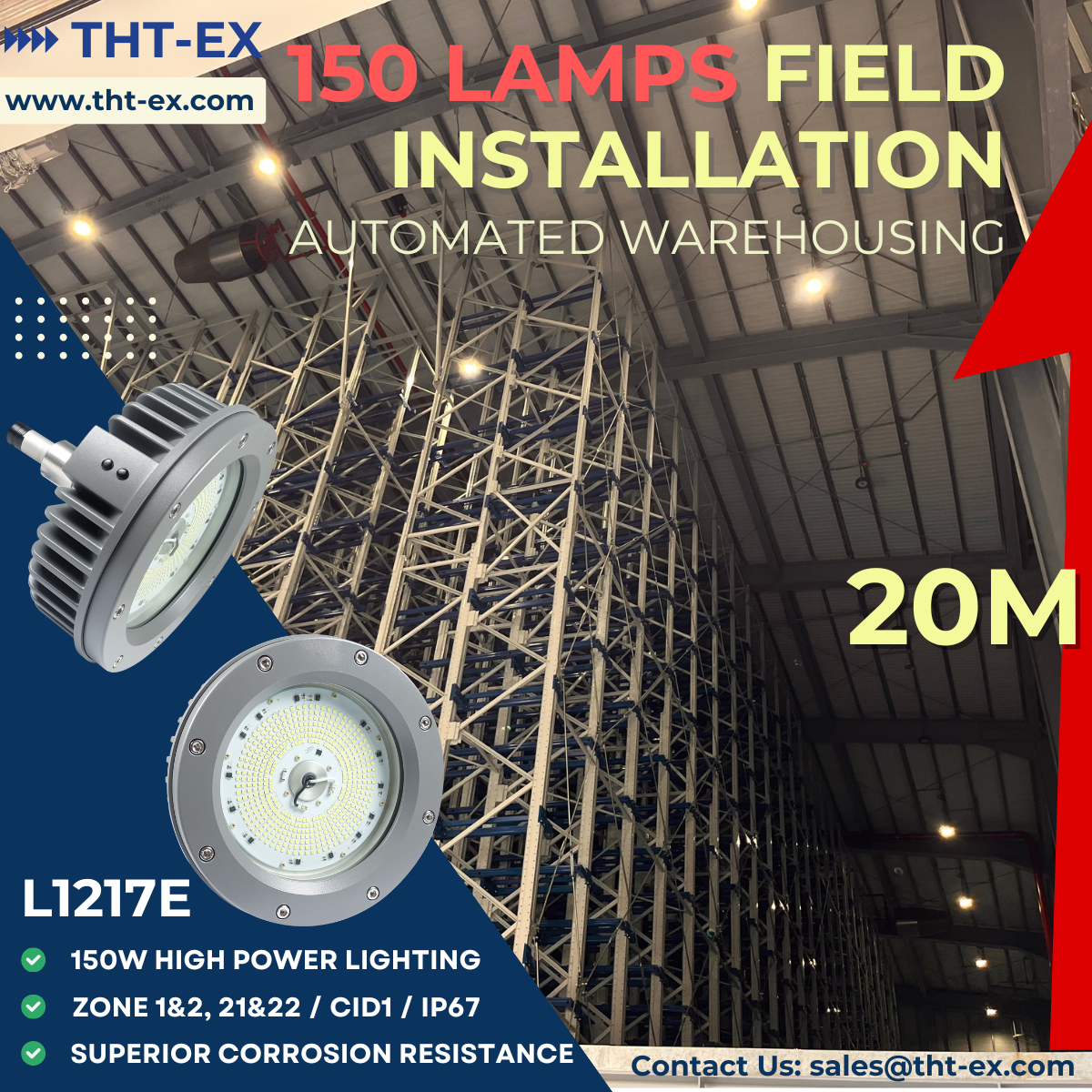 Explosion-Proof Lighting for Automated Warehouses
